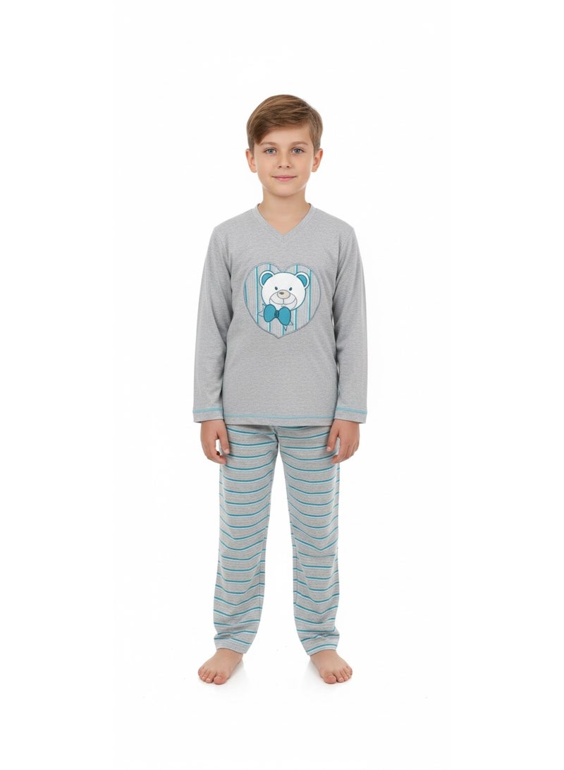 ملابس نوم شتوية للأطفال(قطيفة) - تصميمات عصرية ومريحة مثالية للاسترخاء والنوم.